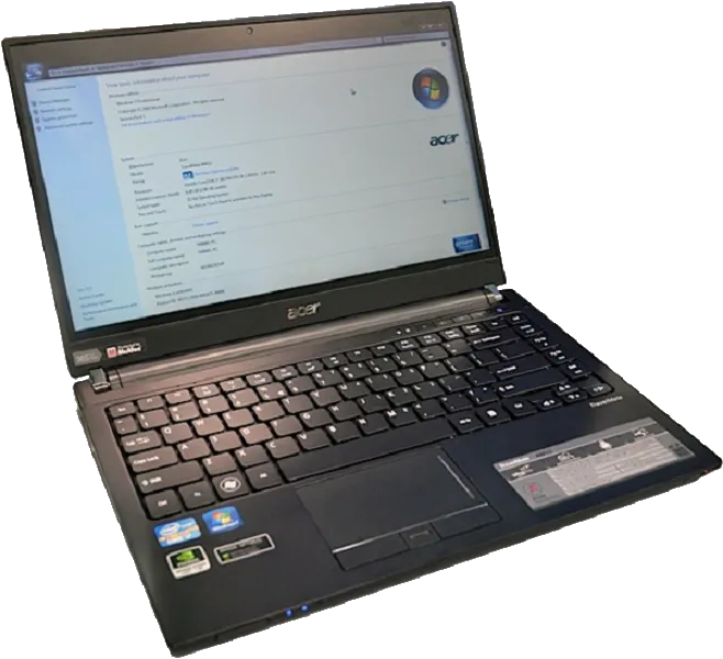 Замена видеоадаптера (видеокарты) Acer TravelMate 8481