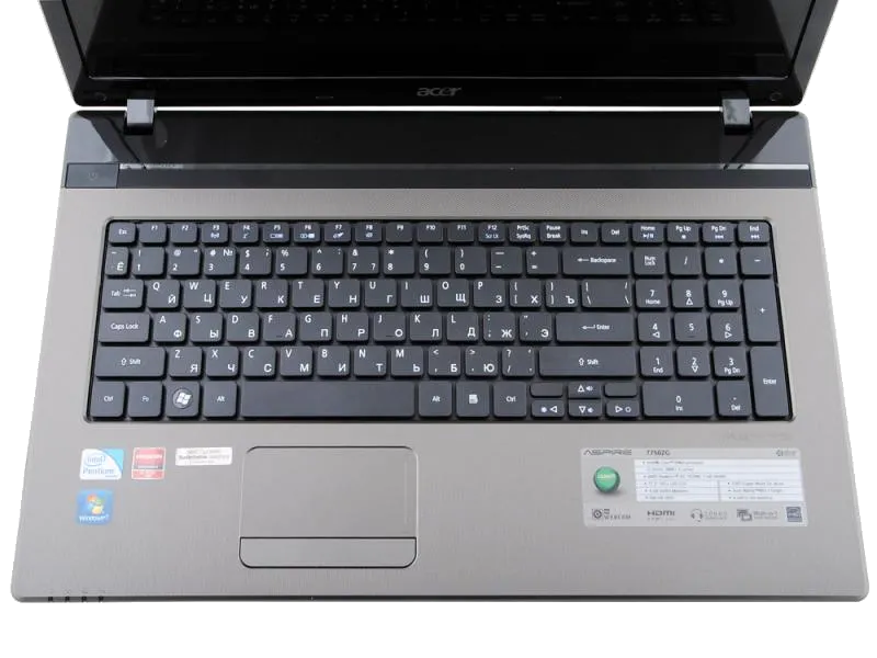 Замена видеоадаптера (видеокарты) Acer Aspire 7750ZG